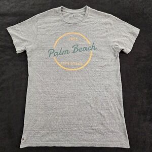 Palm Beach State College 1933 Fall Rush Gray Short Sleeve T-Shirt Adult M